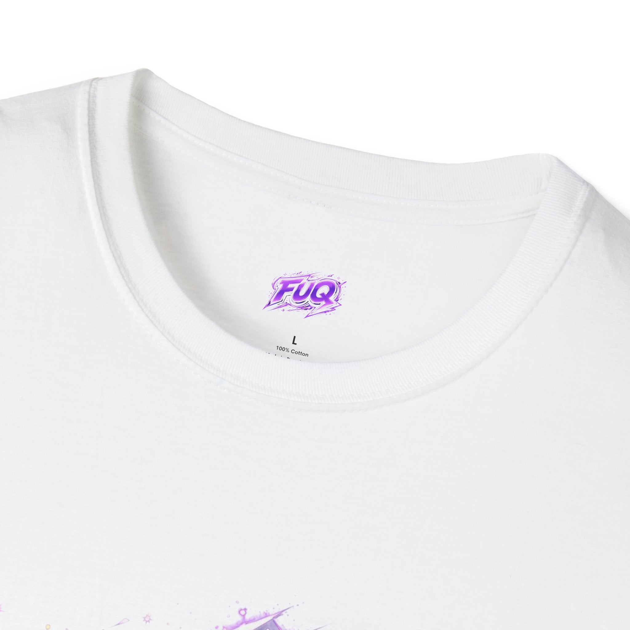 Abstract Purple Mountain T-Shirt — Surreal Mountain Graphic Tee